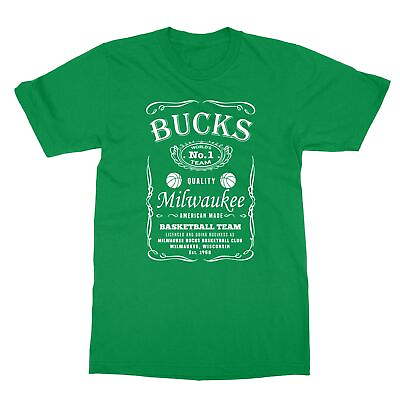 #ad #ad Milwakuee Bucks JD Whisky Giannis Basketball Cool Men#x27;s T Shirt $15.49