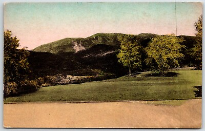 #ad Giant Mountain from Clubhouse St Hubert#x27;s NY hand colored Albertype postcard $7.26