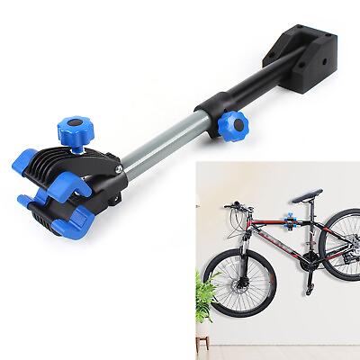 #ad Bike Repair Stand Wall Workbench Mount Rack Workstand Height Scalable Bike Clamp $27.55