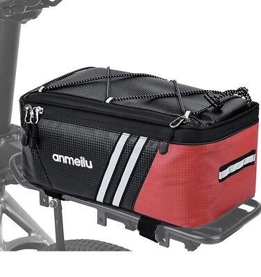 #ad Waterproof Bicycle Rear Rack Seat Bag Bike Cycling Storage Pouch *READ DESC.* $9.99
