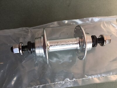 #ad Surly Rear Track Hub NOS NIP Silver 32h 120mm Fixed Fixed Flip Flop $65.00