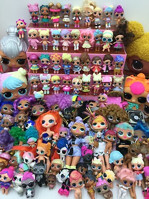#ad HUGE LOT 27 lbs LOL OMG Surprise Fashion Dolls Lil Sisters MGA Toys Accessories $216.00