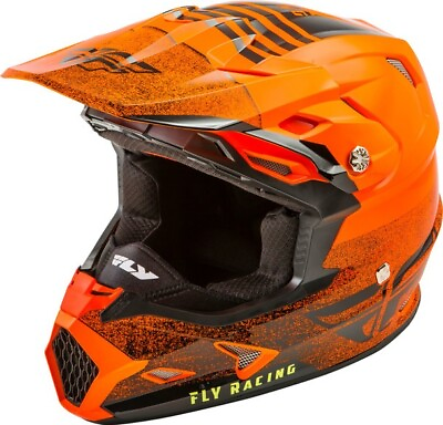 #ad Fly Racing Dirt Youth Toxin MIPS Cold Weather Embargo Helmet Orange YOUTH Small $89.99