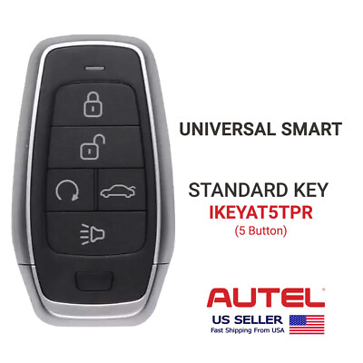 Autel iKey Universal Smart Key Standard 5 Button IKEYAT5TPR $27.75