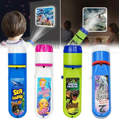 #ad Torch Night Projector Light Education Toys Kids Boy Girl Gift For 2 13 Year Old $6.26