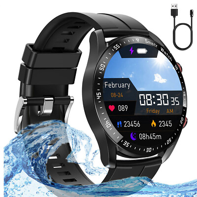 #ad Premium Waterproof Smart Watch Bluetooth Men Women Smartwatch For Android iOS $19.95