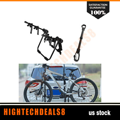 #ad #ad 2 Bike Hitch Rack1 Bike Adjustable Frame Top Tube Adapter Universal for 3 Bikes $79.70