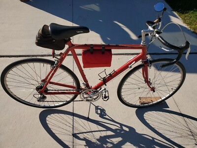 #ad #ad 1986 Cannondale ST400 Sport Touring Bicycle 23quot; Red Frame Many Original Parts $234.99