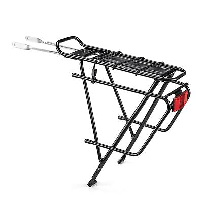 #ad Bike Cargo Rack Easy to Install with Reflector Touring $42.45