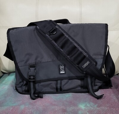 #ad Chrome CITIZEN Messenger Bag Sling Bag Black Gray Carrying Case $67.50