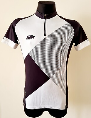 #ad KTM bike ciclynng Man white shirt size Small $30.00