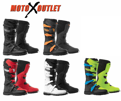 Thor Blitz Motocross Boots XP Dirt Bike Off Road MX Adult 2023 $99.95