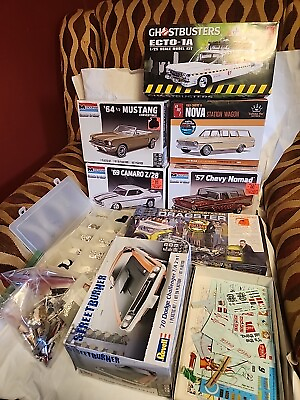 #ad MODEL CAR LOT New In Box And Extra Parts $150.00