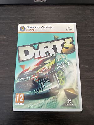 #ad #ad DiRT 3 PC DVD Games For Windows Live PAL Complete CIB With Live Access Code C $29.99