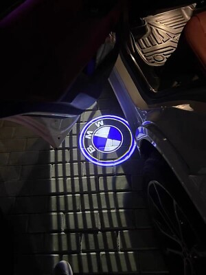 4 X BMW LED Laser Door Logo Light Ghost Shadow Projector Car Courtesy Lights $15.99