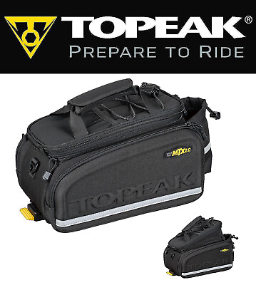 #ad #ad Topeak TT9648B2 MTX 2.0 DX Trunk Bag Rack Bike QuickTrack System fits 2.0 racks $81.25