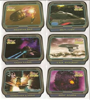 Star Trek Women Of Voyager HoloFEX SpaceFex Chase Card Set SF1 SF6 $64.88
