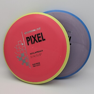 #ad AXIOM SIMON LIZOTTE PIXEL Choose Color Weight Disc Golf Disc $12.95