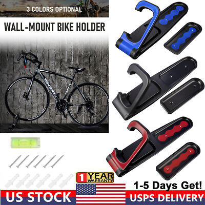 Bike Rack Garage Wall Mount Bicycles Storage System Vertical Bike Hook Indoor US $11.99