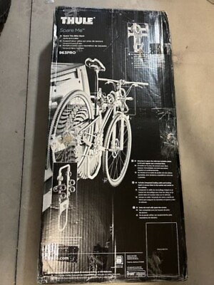 #ad Thule 963PRO quot;Spare Mequot; Tire Mounted Bike Rack Carries 2 Bikes New Open Box $175.00