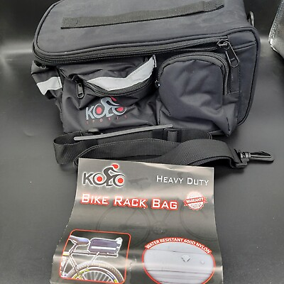 Waterproof Bicycle Rear Rack Seat Bag Bike Cycling Storage bag Trunk Heavy Duty $29.99