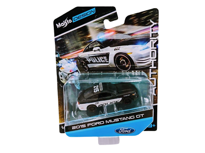 #ad #ad Maisto 2015 Ford Mustang GT Police Car 1:64 Scale Die cast Cars Model Toys $11.99