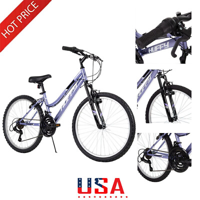 24quot; Girls Mountain Bike 18 Speeds Bicycle Cycling Outdoor Sports Lightweight New $200.00