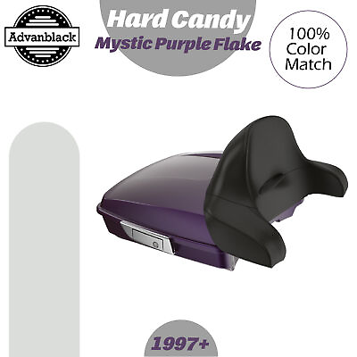 #ad HARD CANDY MYSTIC PURPLE For Harley Softail Rushmore Razor Tour Pack Wrap Around $949.00