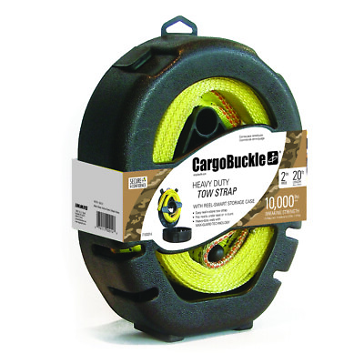#ad Cargobuckle Reel Smart Tow Strap w Storage Case 20#x27;#x27; $48.42