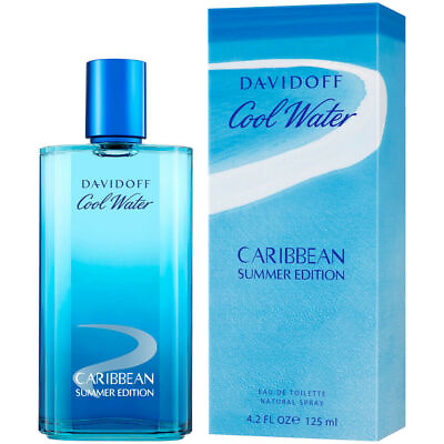 #ad #ad Cool Water Caribbean Summer Davidoff EDT for Man 4.2 oz $44.00