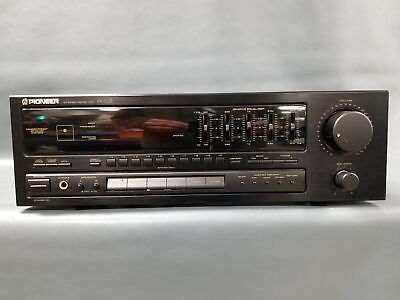 #ad Vintage Pioneer SX 312R Stereo Receiver Built In Equalizer TESTED NO REMOTE $39.00