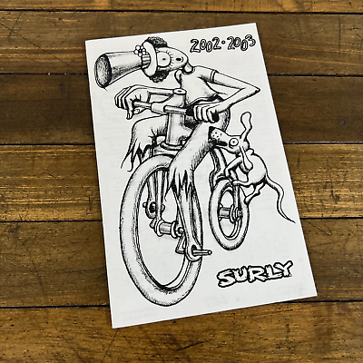 #ad 2002 2003 Surly Bike Catalog Bike Brochure Karate Monkey Steam Roller Cross VTG $39.99