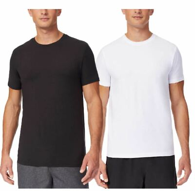 #ad 3 Pack 32 Degrees Men#x27;s Cool Tee Short Sleeve Crew Neck Select Color Size $16.98