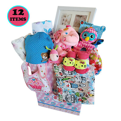 #ad Gifts Are Blue Baby Girl Bundle Gift Set with Essentials Toys amp; Accessories $64.00