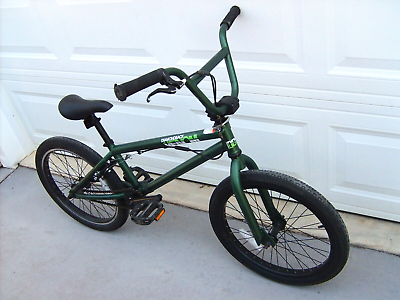 #ad 2013 DIAMOND BACK DARK GREEN BMX BICYCLE W ORIGINA DB PARTS $169.99