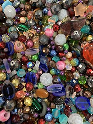 Assorted Glass Beads for DIY Jewelry Making and Artistry Colorful Bulk Mix... $13.54