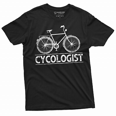 #ad Cycologist Shirt Cool Bike Biker T Shirt Cycling Lover Tee Biker Gift Ideas $18.99