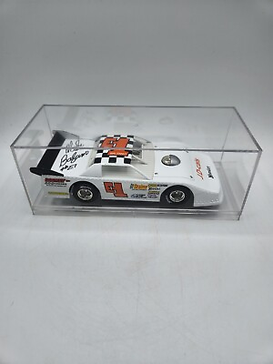 #ad Action Racing 1997 Dirt Car # E1 Mike Balzano LE 1:24 Scale Autographed $94.75