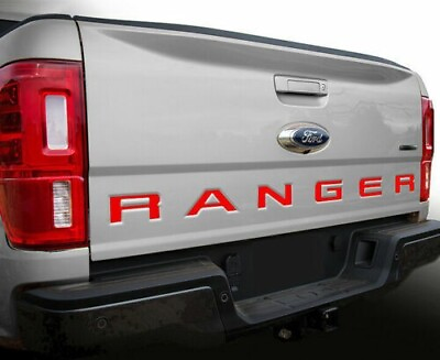 #ad #ad Tailgate RED Insert Letters Stickers Vinyl Decals for Ford Ranger 2019 2023 New $9.95