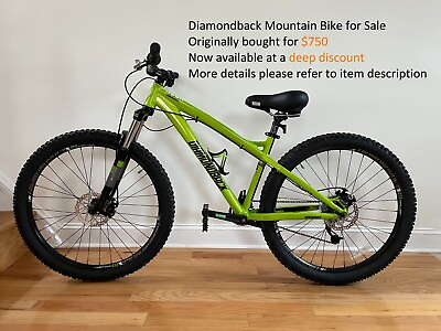 #ad Diamondback Mountain Bike 16quot; 27.5quot; tire local pickup $259.00