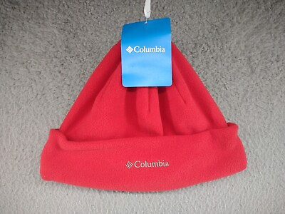 Columbia Youth Fast Trek Mountain Red Size L XL Brand New Beanie Hat $11.99