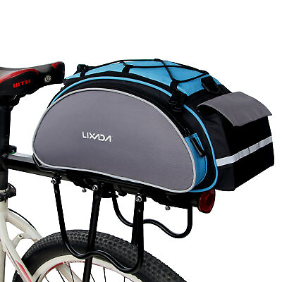 #ad #ad 13L Multifunctional Rear Bag Cycling Bike Rack D7O3 $21.87