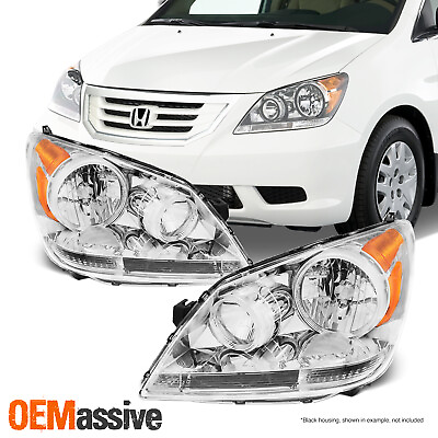 #ad #ad Fits 2008 2009 2010 Honda Odyssey Headlights Headlamps 08 09 10 Left Right $158.99