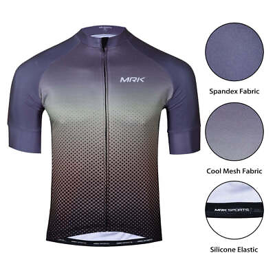 #ad Men#x27;s Cycling Jersey Half Sleeve MTB Road Bike Riding Sport Cycle Top Shirt Navy $30.99