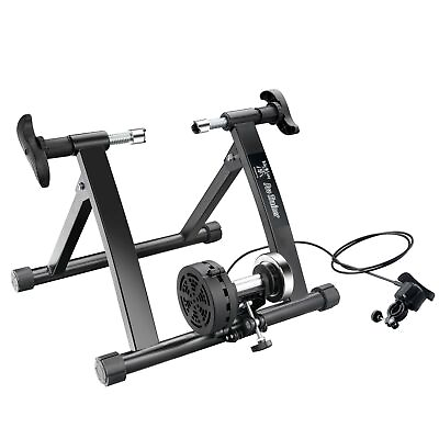 #ad Magnetic Bike Trainer Stand Premium Steel Exercise Fitness Bicycle Stand Indoor $79.99