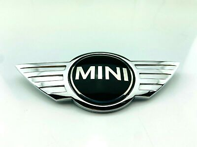 #ad 1 PC Genuine Mini Cooper 12cm R55 R56 R57 Front Emblem 51142754972 $14.39