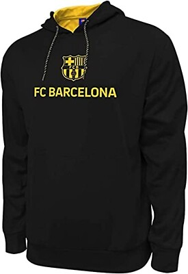 #ad #ad Icon Sports Men#x27;s Barcelona Soccer Pullover Hoodie Sweatshirt Active Top Size L $29.00