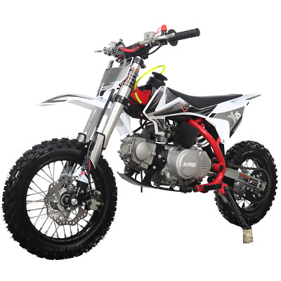 #ad X PRO X15 110cc Dirt Bike 4 Stroke Gas Powered Pit Bike Off Road Kick Start $559.95