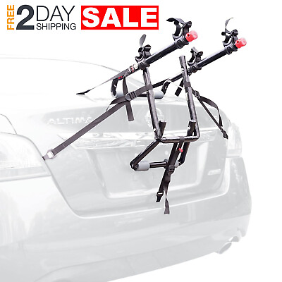#ad Bike Rack For 2 Bikes Back Of Car Truck SUV Foldable Trunk Mount Clearance Sale $65.29