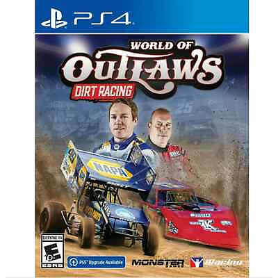 #ad Brand New World Of Outlaws: Dirt Racing Sony Playstation 4 2022 Factory Sealed $17.95
